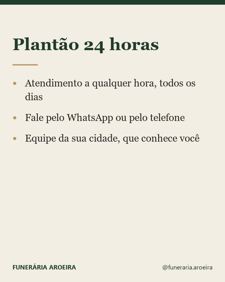 Post: plantão 24 horas