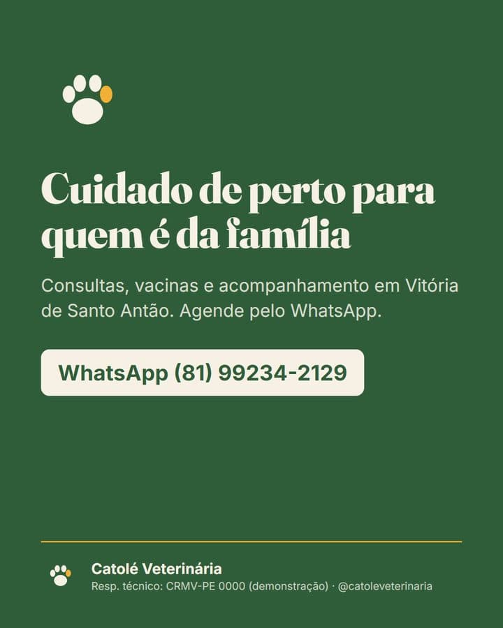 Post: cuidado de perto para quem é da família